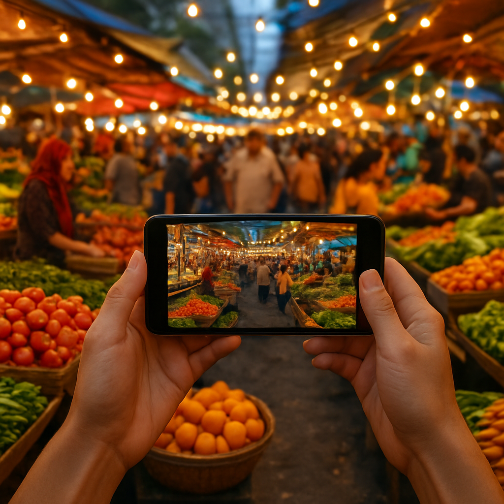 Fatima streaming from Marrakech